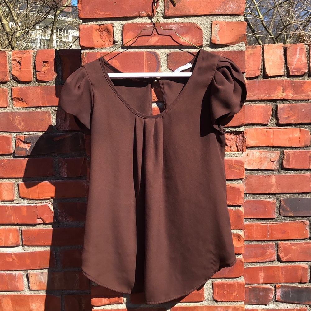 Brown top